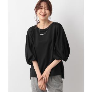 「GLOBAL WORK」 半袖カットソー MEDIUM ブラック レディース