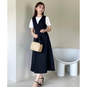 「HALUHIROINE」 ノースリーブワンピース FREE ブラック レディース