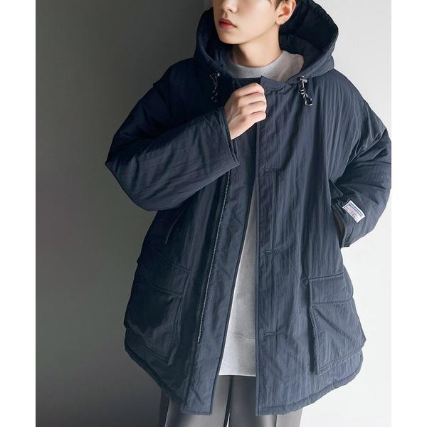 「Java」 ナイロンブルゾン LARGE ネイビー メンズ