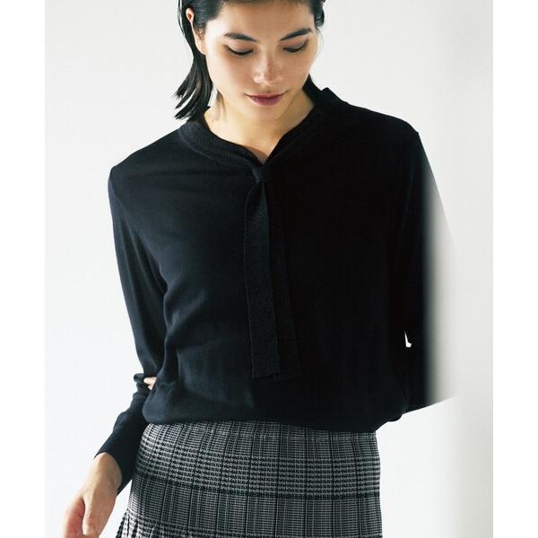 ニット セーター 「ウォッシャブル」エクストラファインウールプルオーバー レディース