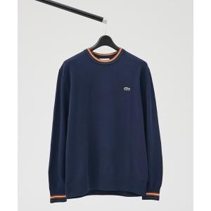 セーター ニット 「LACOSTE / ラコステ」ボーダーリブ プルオーバーニット メンズ レディース