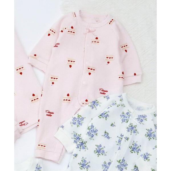 ベビー服 ロンパース ワッフルカバーオール