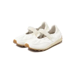 スニーカー FOOT INDUSTRY（フット インダストリー）PEARL MARY JANE RUNNER/WHITE レディース