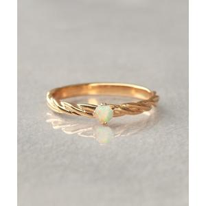 K18vermeil ひねり天然石リングの買取情報