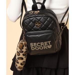 デイバック リュック チャーム付きリュック レディース