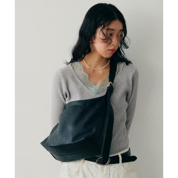 ショルダーバッグ バッグ ロングベルト2WAYスクエアバッグ レディース