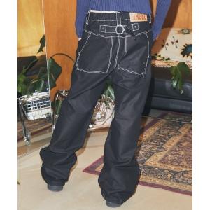 MASONPRINCE ワイドパンツ ジーンズ ワイドシルエット インディゴ