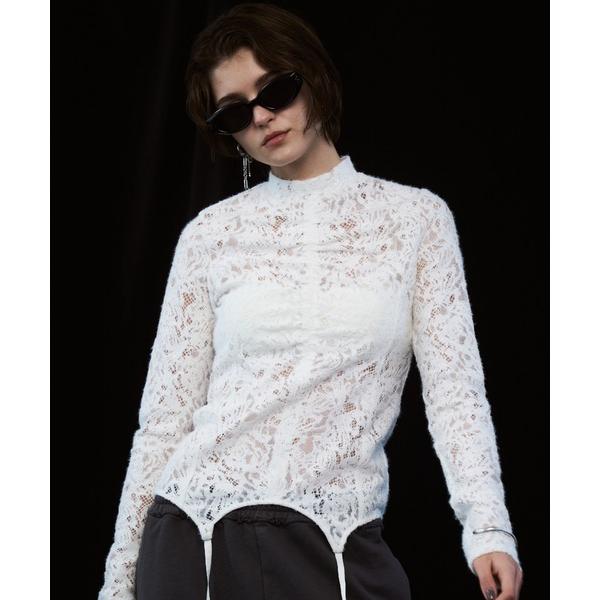 tシャツ LIQUIDE LACE TOPS/リキッドレーストップス レディース