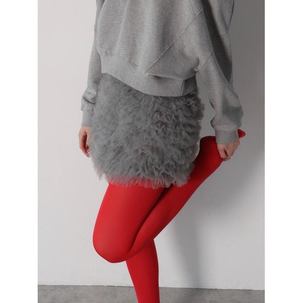 スカート AUDREY TULLE MINI SKIRT