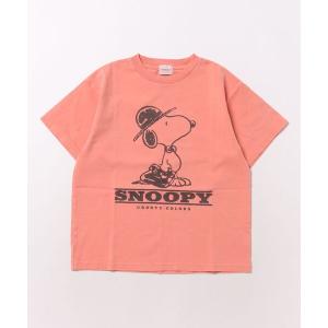 tシャツ Over-dyed SNOOPY Tee キッズ 子供服 男の子 女の子