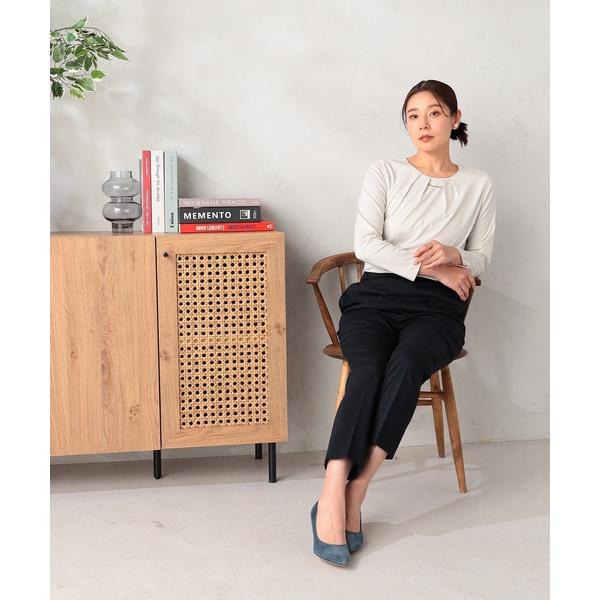 パンツ 「セットアップで着られる」キレメクテーパードパンツ レディース