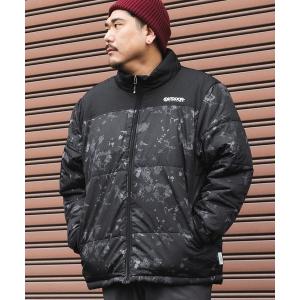 ダウンジャケット ダウン OUTDOOR PRODUCTS (アウトドアプロダクツ) 裏アルミ フルジップ 中綿 ジャケット メンズ