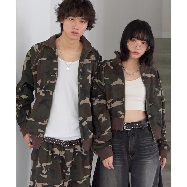 ジャージ 「UNISEX/セットアップ対応/シルエットが選べる」スウェットトラックジャケット レディ...