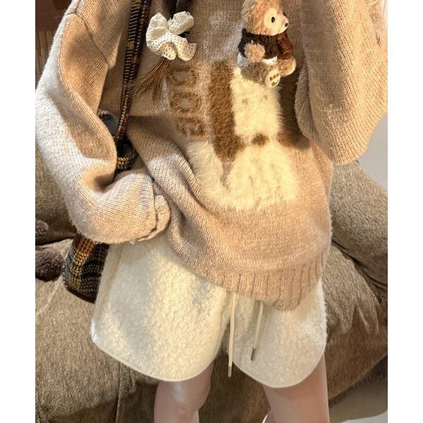 パンツ ブークレボアショートパンツ レディース