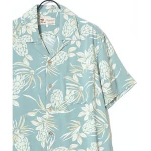 アロハシャツ シャツ 半袖 レーヨン オープンカラー アロハシャツ/総柄シャツ/レディース メンズ メンズ レディース