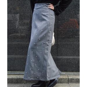 ロング スカート スイートパール タイトシルエットスカート