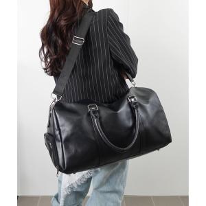 ボストンバッグ 2WAYクラシックトラベルボストンバッグ レディース メンズ