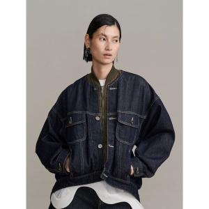 UN3D.（アンスリード） デニムスカート MA-1 DOCKING DENIM SKIRT / MA