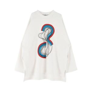 UN3D.（アンスリード） tシャツ WAVE TUCK JERSEY TOP / ウェーブ