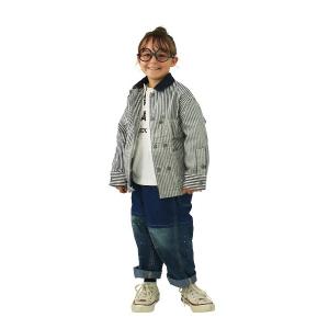 パンツ Denim Switched Design Pants キッズ 子供服 男の子 女の子