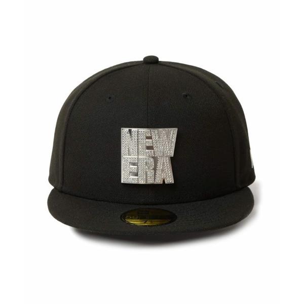 キャップ 帽子 「NEW ERA」59FIFTY Rhinestone Badge ラインストーンバ...