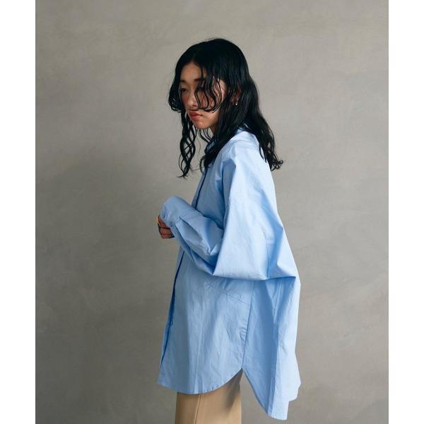 ブラウス シャツ ラグランスリーブオーバーシルエットシャツ レディース