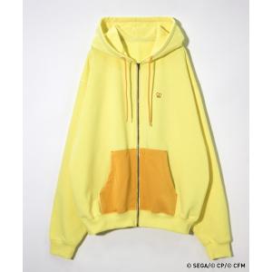 パーカー 「プロジェクトセカイ×ZOZOTOWN」ワンダーランズ×ショウタイムコラボ 配色モチーフZIPパーカー レディース メンズ