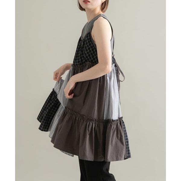 「KBF」 キャミソールワンピース ONE ブラック系その他 レディース