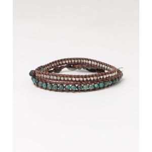 「CHAN LUU」 ブレスレット FREE ターコイズブルー メンズ