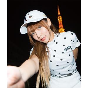 「CPG GOLF」 半袖カットソー LARGE ホワイト レディース