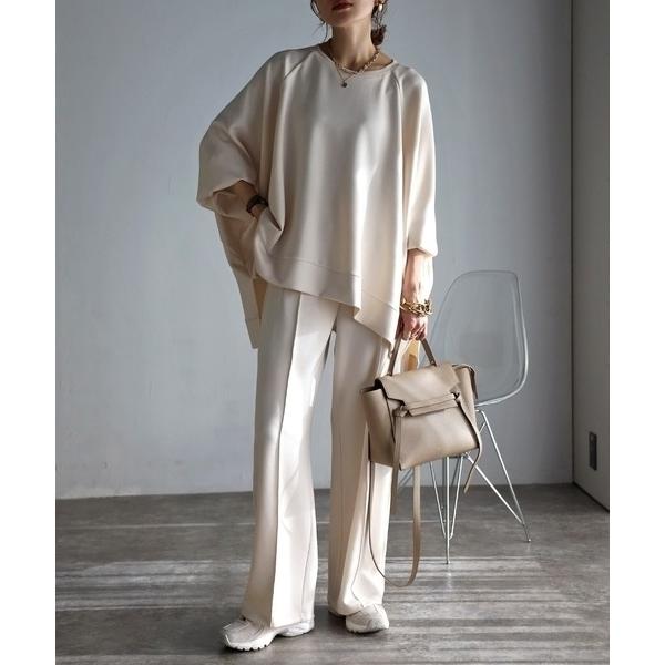 「Bonjour Sagan」 セットアップ FREE アイボリー レディース