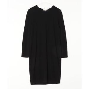 「Christian Dior」 ニットワンピース L ブラック レディース