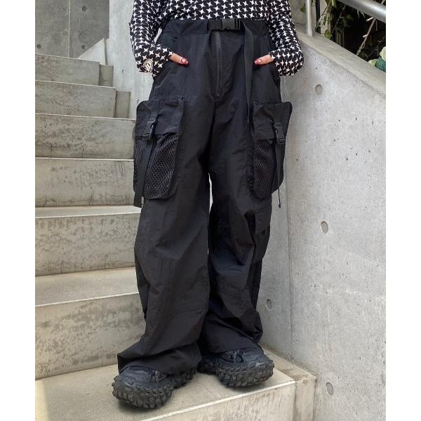 「Candy Stripper」 カーゴパンツ 2 ブラック レディース