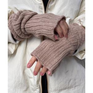 ASAUCE MELER（アソースメレ） 手袋 ASAUCE MELER / カシミヤ リブ