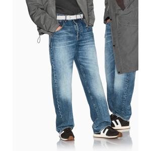 未使用 A｜X アルマーニエクスチェンジ ワイドストレートデニムパンツ W84㎝ ARMANI EXCHANGE 大きいサイズ メンズ アルマーニエクスチェンジ A/X