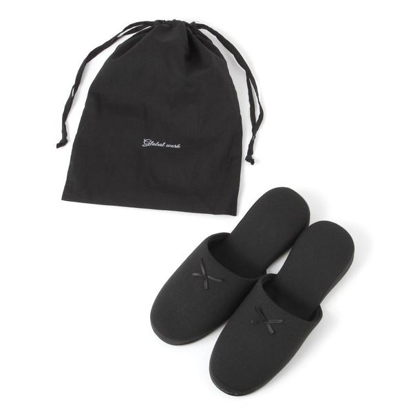 シューズ 巾着付きオケージョンスリッパ/633595 レディース