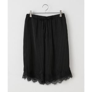 パンツ 「ARCHIVE STANCE/アーカイブスタンス」 Satin Stripe Shorts レディース