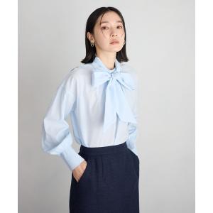 ブラウス シャツ 「セレモニー」ボウタイブラウス636694 レディース