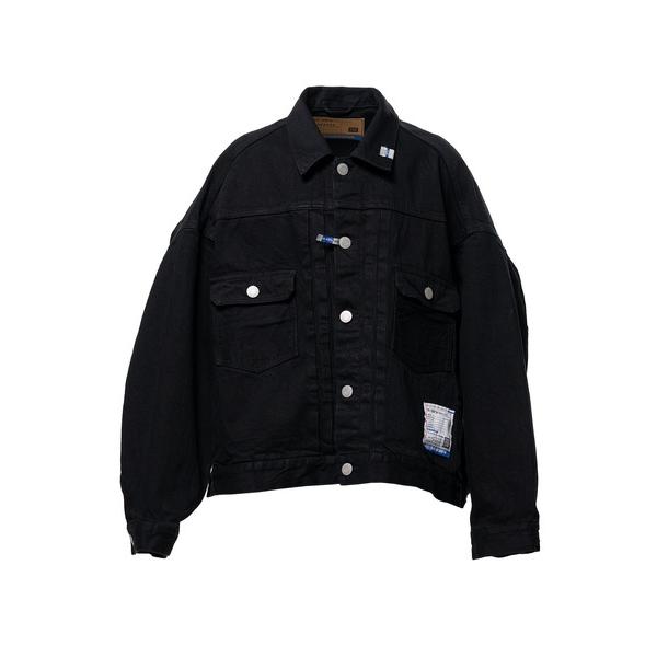 ブルゾン アウター One Washed Selvage Denim Jacket メンズ