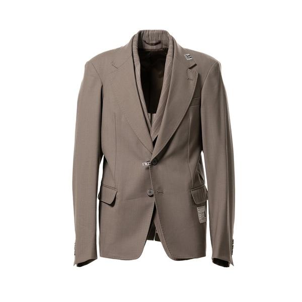 MAISON MIHARA YASUHIRO Maison Mihara Yasuhiro Front Layered Wool Jacket ジャケット