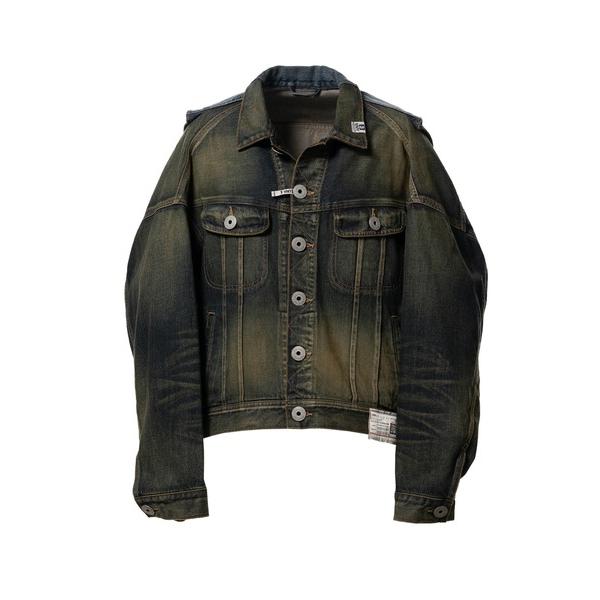 MAISON MIHARA YASUHIRO Maison Mihara Yasuhiro Vest Combined Denim Jacket ジャケット