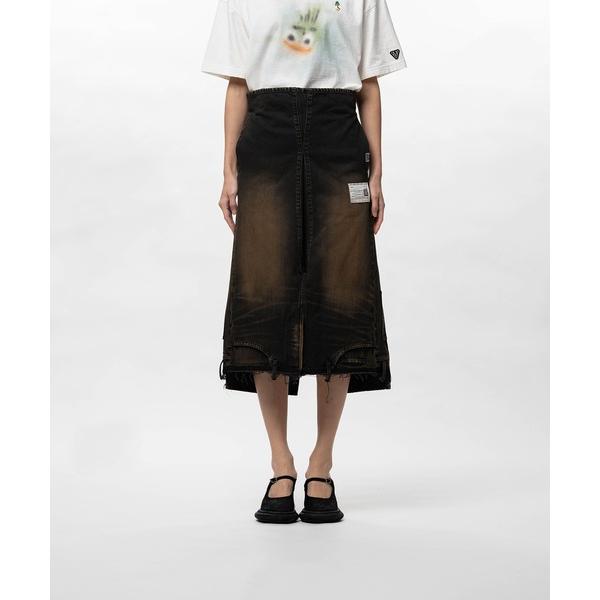 MAISON MIHARA YASUHIRO Maison Mihara Yasuhiro Reversed Denim Skirt スカート