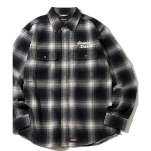 シャツ 「GENUINE DICKIES/ジェニュインディッキーズ」TCチェックオーバーシャツ メンズ レディース