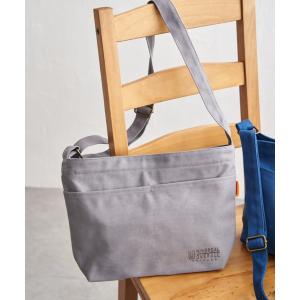 ショルダーバッグ UNIVERSAL OVERALL ユニバーサルオーバーオール キャンバスダブルフェイスショルダーバッグ メンズ