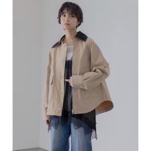 カバーオール バックエンブロイダリー カバーオール レディース