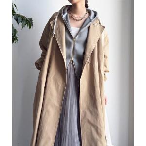 コート アウター 袖リブライトコート レディース