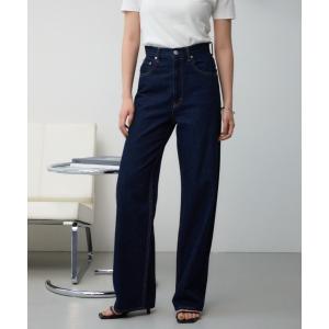 ジーンズ デニム デニムパンツ AZUL DENIM ハイウエストワイドデニム レディース