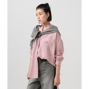 ブラウス シャツ 「簡単ブラウジング仕様」2WAYスタンダードシャツ レディース