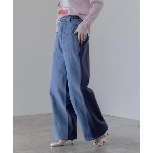 ジーンズ デニム デニムパンツ バックスウェットデニムパンツ レディース