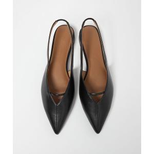 シューズ ポインテッド Vカットバー スリングバックシューズ / サンダル / パンプス レディース｜ZOZOTOWN Yahoo!店